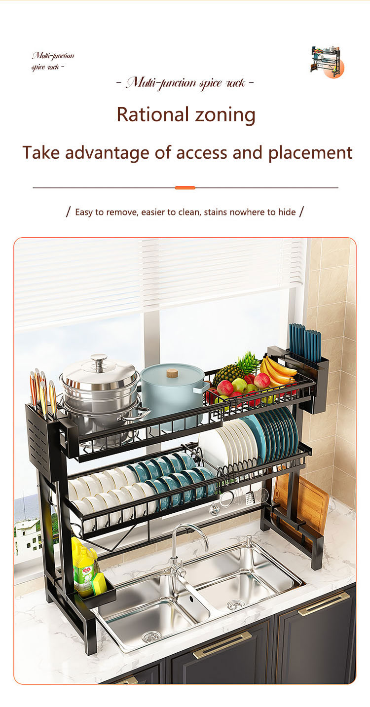 Kitchen Adjustable Modular Dish Rack Kitchen Adjustable Modular Dish Rack
